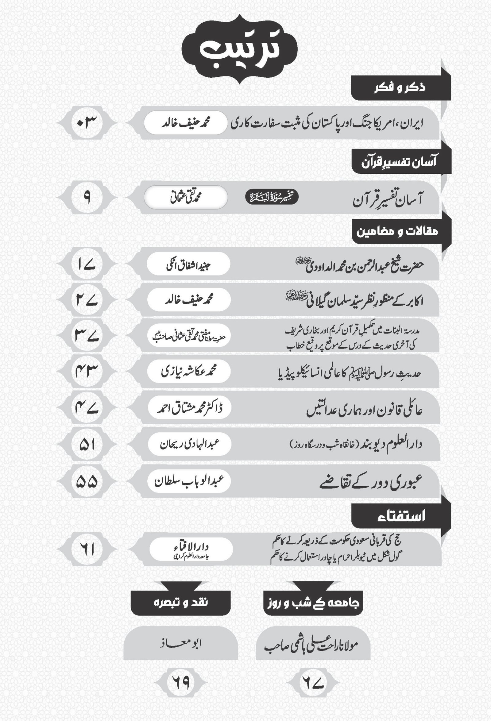 Al-Balagh Urdu 1447