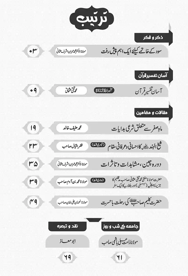 Al-Balagh Urdu August 2026